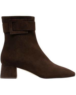 Parallèle Heeled Boots - Marron