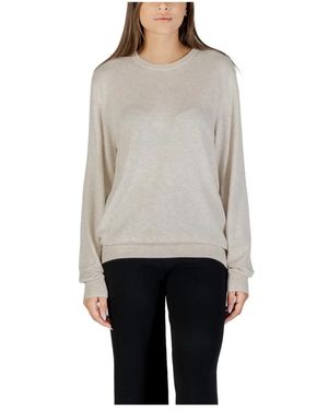Guess Round-Neck Knitwear - Grigio