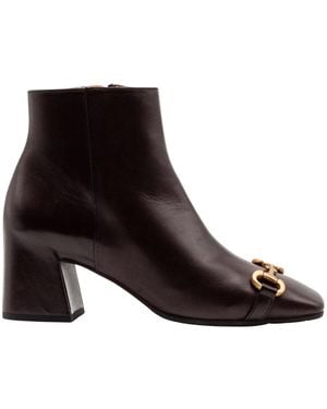 Mara Bini Heeled Boots - Marrone