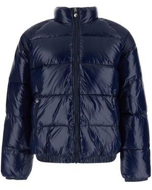 Pyrenex Jassen ,Blauw ,Leer Vintage Mythic Jacket