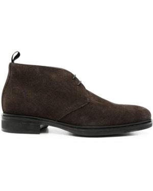 Corneliani Lace-Up Boots - Negro