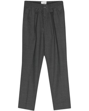 Ami Paris Cropped Trousers - Grey