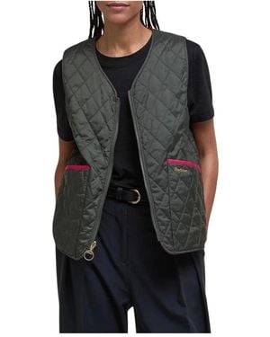 Barbour Vests - Negro