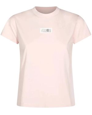 MM6 by Maison Margiela T-Shirts - Pink