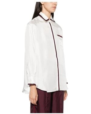 F.R.S For Restless Sleepers Spread Collar Shirt - Wit