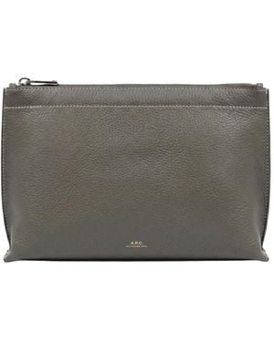 A.P.C. Messenger Bags - Grigio
