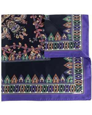 Etro Silky Scarves - Purple