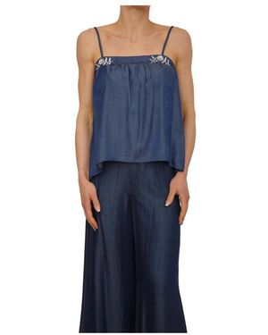 Liu Jo Sleeveless Tops - Azul