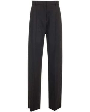 Valentino Garavani Straight Trousers - Blue