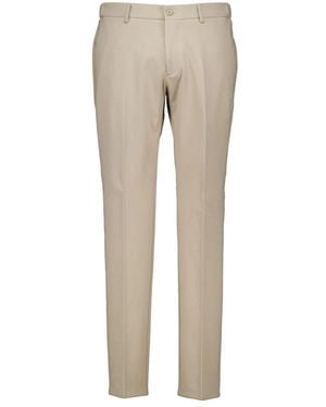 BERWICK  1707 Slim-Fit Trousers - Natural