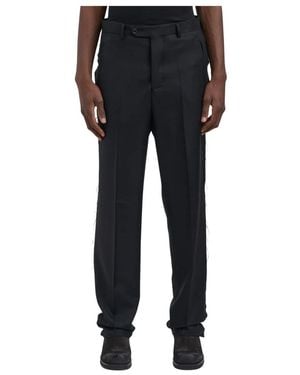 Paura Straight Trousers - Black