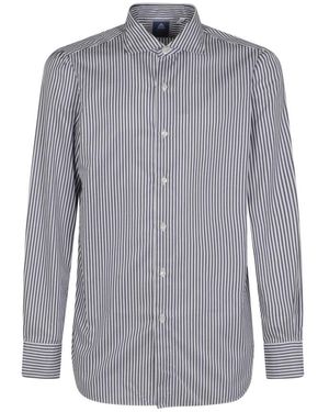 Finamore 1925 Casual Shirts - Bleu