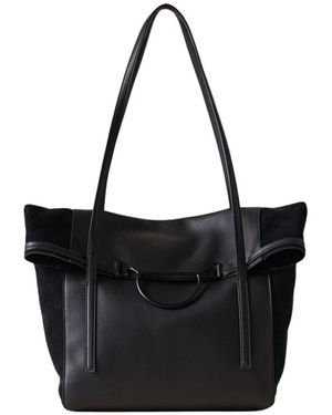 Borbonese Tote Bags - Negro