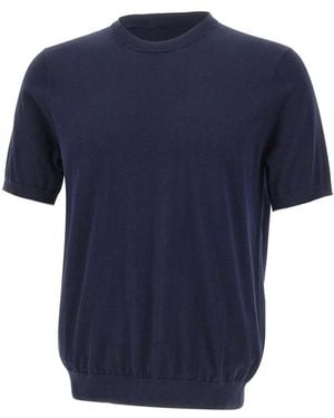 Kangra Round-Neck Knitwear - Blue