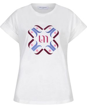 Lofty Manner Shenna T-Shirt Qb15 - Wit