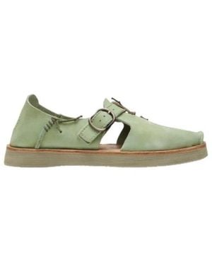 Satorisan Flat Sandals - Verde