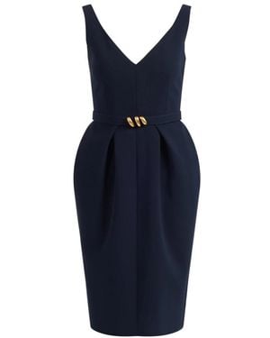 Max Mara Mseulivo Kleid - Blau