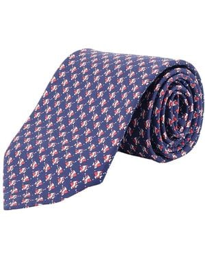 Ferragamo Ties - Purple