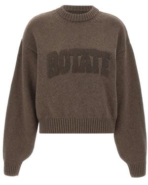 ROTATE BIRGER CHRISTENSEN Round-Neck Knitwear - Marrón