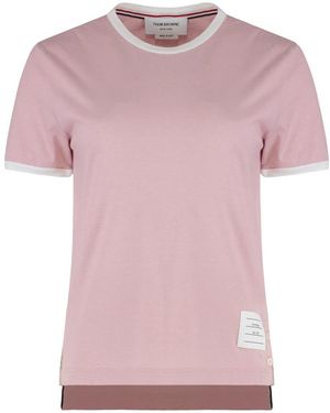 Thom Browne T-Shirts - Pink