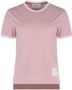 Thom Browne T-Shirts - Pink