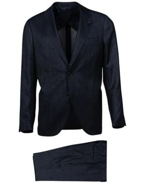 Lardini Single Breasted Suits - Blauw