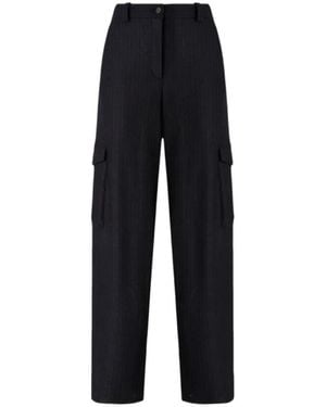 PINKO Straight Trousers - Negro
