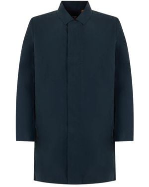 K-Way Single-Breasted Coats - Blue