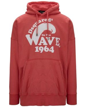 DSquared² Hoodies - Red