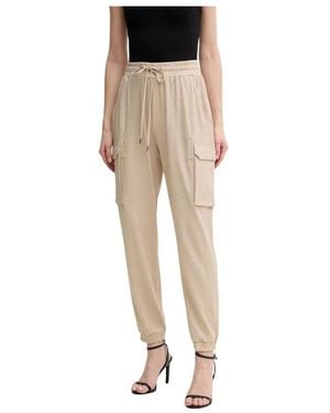 MARC AUREL Tapered Broeken - Naturel
