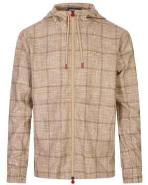 Kiton Light Jassen - Naturel