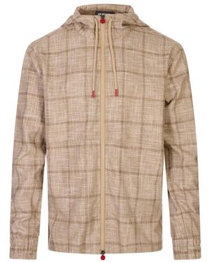 Kiton Light Jassen - Naturel