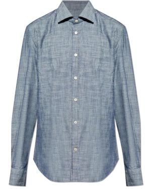 Eleventy Casual Shirts - Bleu