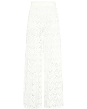 Vilebrequin Wide Trousers - Blanco