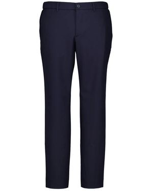 ALBERTO Slim-Fit Trousers - Blue