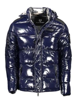 Philipp Plein Winter Jackets - Blue