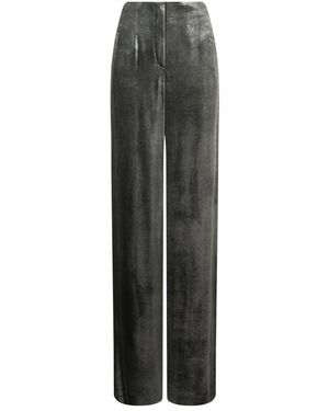 Alberta Ferretti Jeans ,Grijs ,Rechte Broek