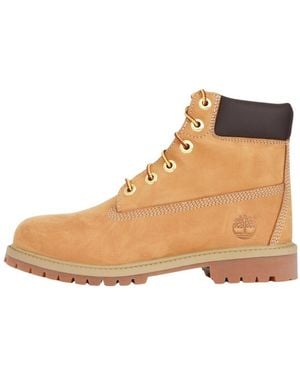 Timberland Lace-Up Boots - Natural