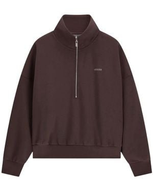 Guess Zip-Throughs - Marrone