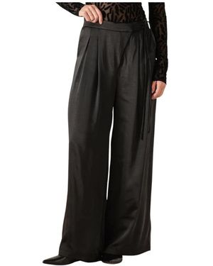 EDITED Wide Trousers - Zwart