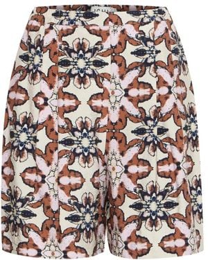 Ichi Casual Shorts - Multicolour