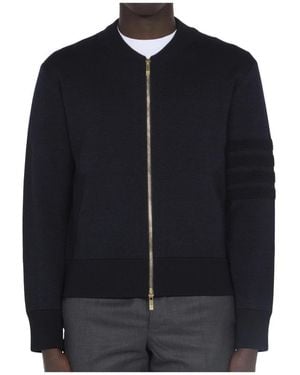 Thom Browne Bomber Jackets - Nero