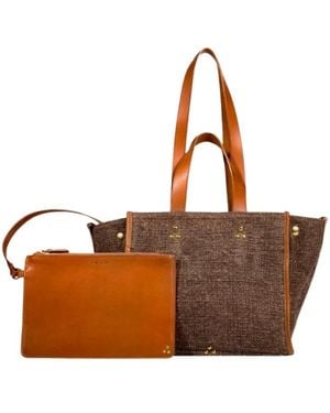 Jérôme Dreyfuss Tote Bags - Brown