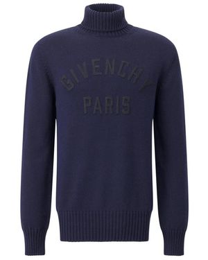 Givenchy Turtlenecks - Blauw