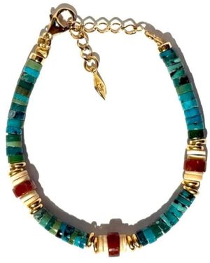 Gachon Pothier Accessoires ,Veelkleurig ,Doli Armband - Blauw