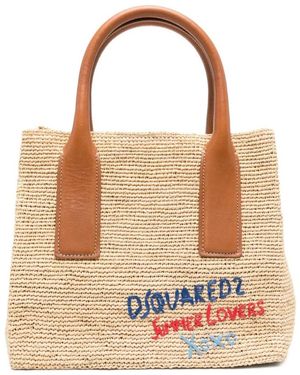 DSquared² Tote Bags - Brown
