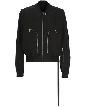 Rick Owens Bomber Jassen - Zwart