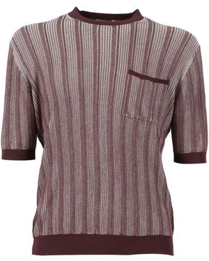 Ballantyne Truien & Vesten ,Bruin ,Rondgebreide Kleding
