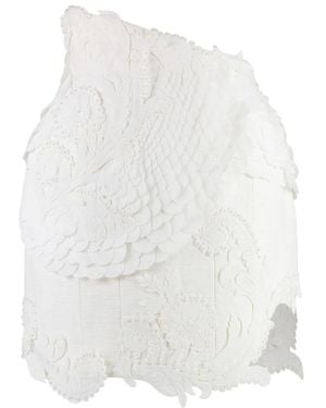 Yves Salomon Short Skirts - White