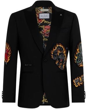Philipp Plein Blazers - Noir